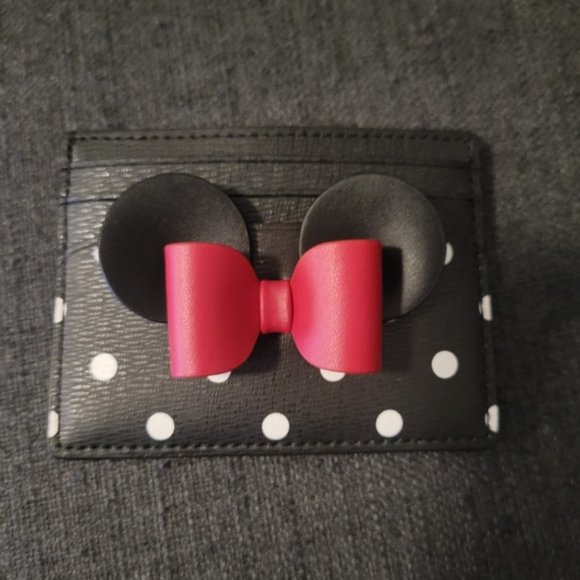 Kate Spade Disney x Minnie Mouse card holder New with Tags - Picture 2 of 7